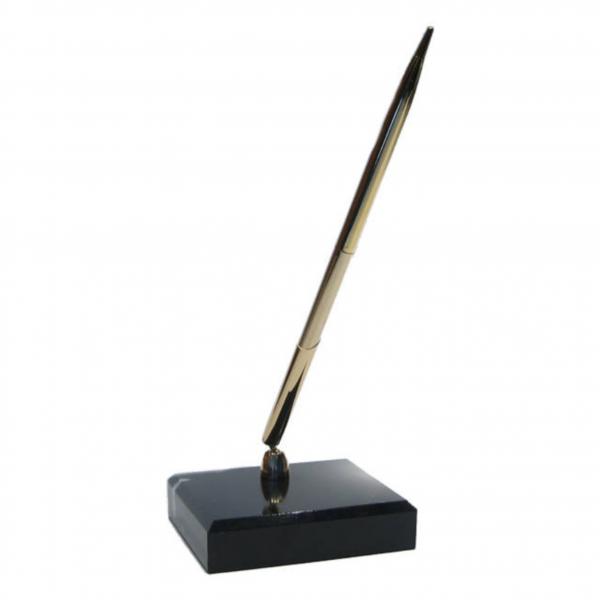 SM170. BLACK MARBLE SINGLE PEN STAND